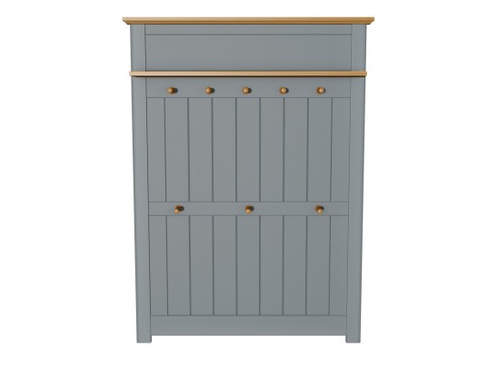 Вешалка Пенни серый 7046/антик 24