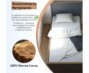 Кровать односпальная 90х200 Пенни серый 7046/антик 24