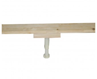 Кровать двуспальная 160х200 Пенни белый воск/антик 24