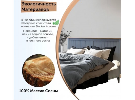 Кровать двуспальная 160х200 Пенни серый 7046/антик 24