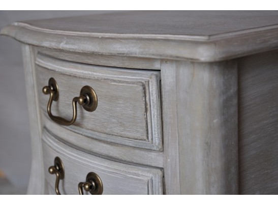 Прикроватная тумба H804 (D68),(H03), шато