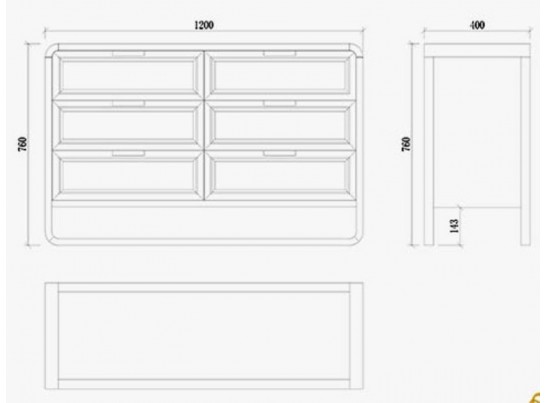 Комод NH2346 в Каменске-Уральском