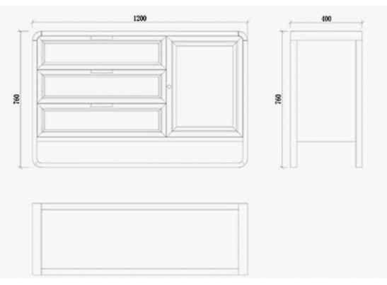 Комод NH2351N в Каменске-Уральском