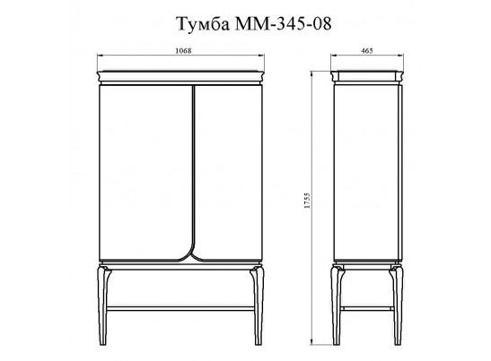 Тумба "Алеко" ММ-345-08 в Каменске-Уральском