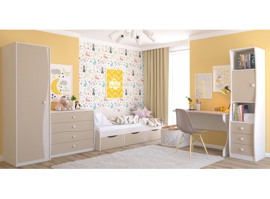 ШКАФ КОМБИНИРОВАННЫЙ КОМБИ МН-211-20, КАПУЧИНО