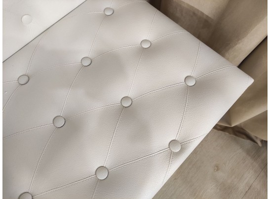 Прихожая Визит П-3 Белый/Ручная роспись серебром в Каменске-Уральском