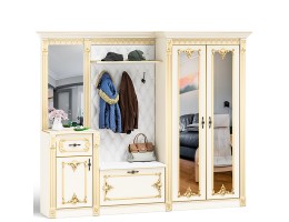 Прихожая Визит П-6 Слоновая кость