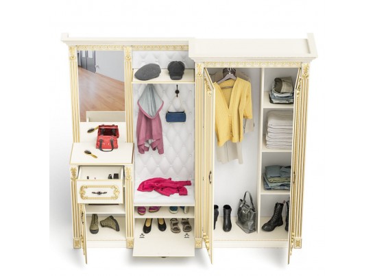 Прихожая Визит П-6 Слоновая кость в Каменске-Уральском