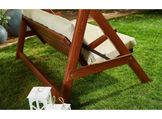 Качели Paris бежевые с подушками в Каменске-Уральском