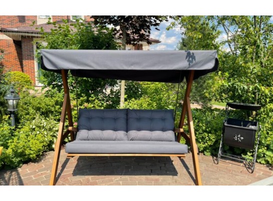 Качели Paris серые с подушками в Каменске-Уральском