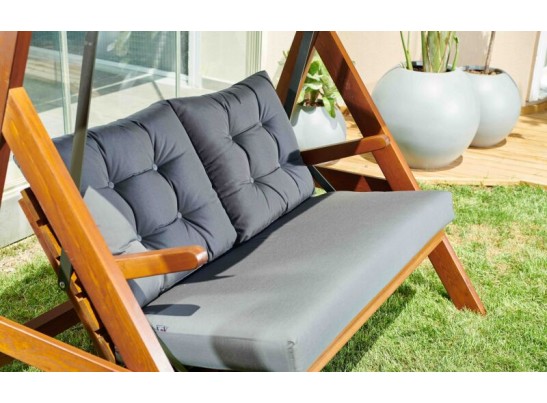 Качели Paris серые с подушками в Каменске-Уральском