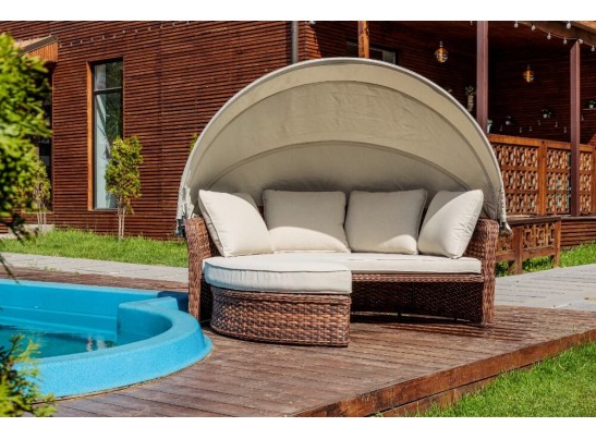 Диван-трансформер Violetta коричневый в Каменске-Уральском