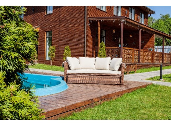 Диван-трансформер Violetta коричневый в Каменске-Уральском