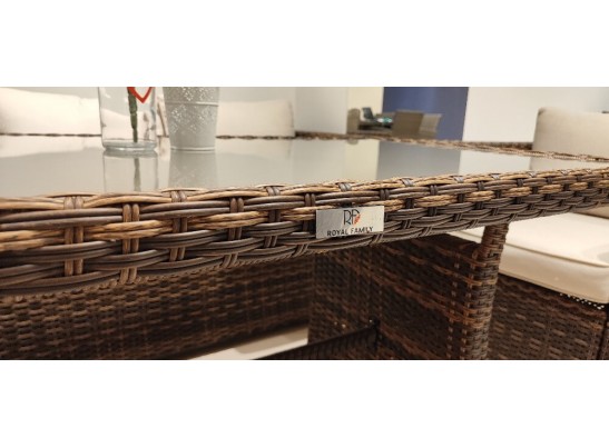 Комплект мебели KARL с обеденным столом (коричневый) в Каменске-Уральском