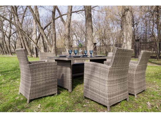 Обеденный комплект FIONA из искусственного ротанга в Каменске-Уральском