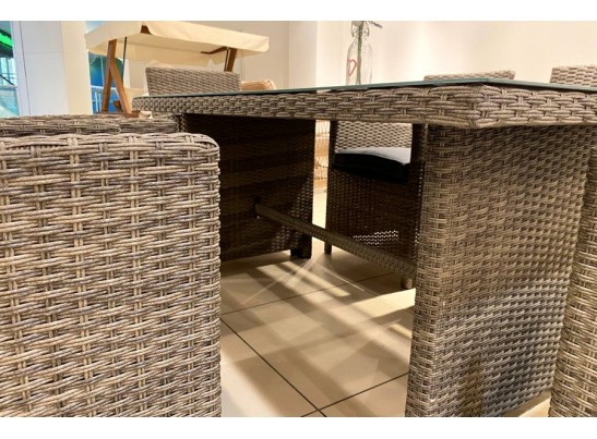 Обеденный комплект FIONA из искусственного ротанга в Каменске-Уральском