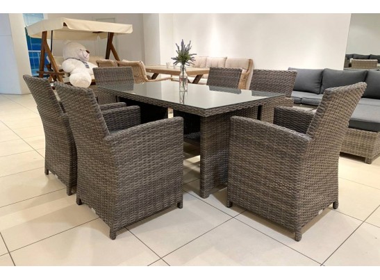 Обеденный комплект FIONA из искусственного ротанга в Каменске-Уральском
