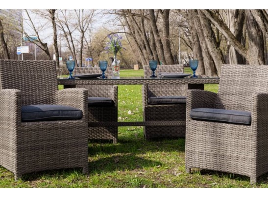 Обеденный комплект FIONA из искусственного ротанга в Каменске-Уральском