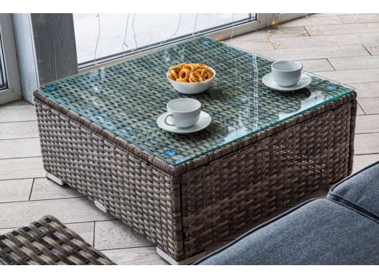 Лаунж-зона KARL с трёхместным диваном (серая) в Каменске-Уральском