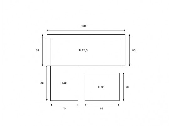 Комплект VICKY серый в Каменске-Уральском