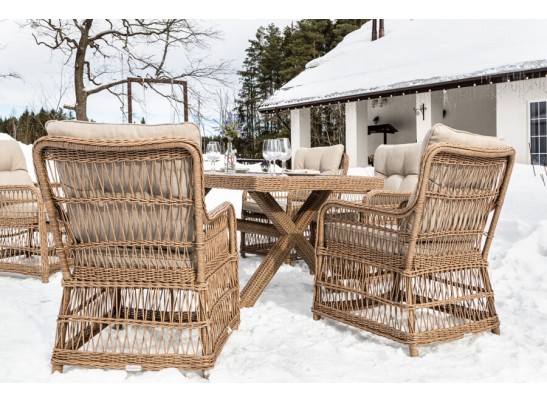 Обеденный комплект ISABELLA из искусственного ротанга в Каменске-Уральском