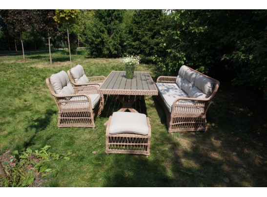 Обеденный комплект ALBERT из искусственного ротанга в Каменске-Уральском