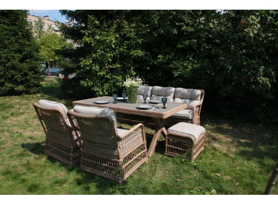 Обеденный комплект ALBERT из искусственного ротанга в Каменске-Уральском