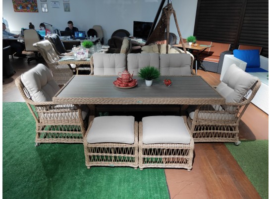 Обеденный комплект ALBERT из искусственного ротанга в Каменске-Уральском