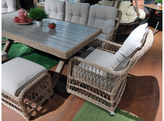 Обеденный комплект ALBERT из искусственного ротанга в Каменске-Уральском