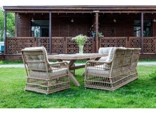 Обеденный комплект ALBERT из искусственного ротанга в Каменске-Уральском