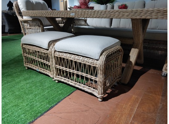 Обеденный комплект ALBERT из искусственного ротанга в Каменске-Уральском