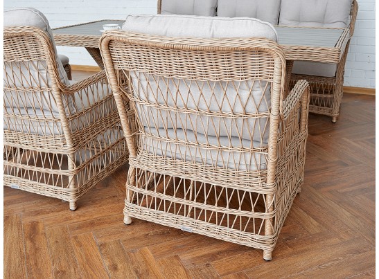 Обеденный комплект ALBERT из искусственного ротанга в Каменске-Уральском