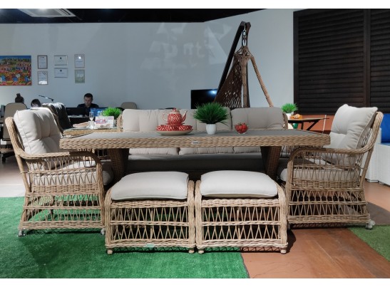 Обеденный комплект ALBERT из искусственного ротанга в Каменске-Уральском