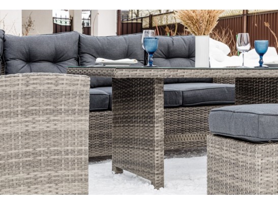 Угловой комплект Genry из искусственного ротанга в Каменске-Уральском