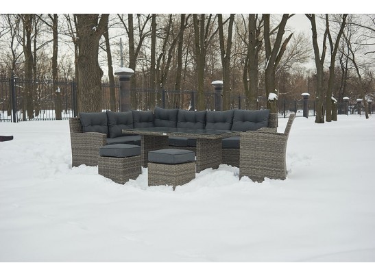 Угловой комплект Genry из искусственного ротанга в Каменске-Уральском