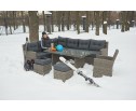 Угловой комплект Genry из искусственного ротанга в Каменске-Уральском