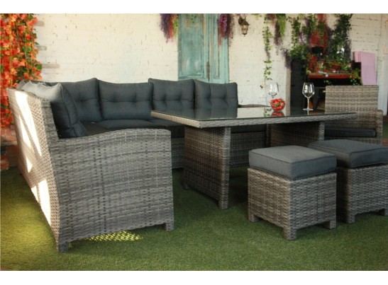 Угловой комплект Genry из искусственного ротанга в Каменске-Уральском