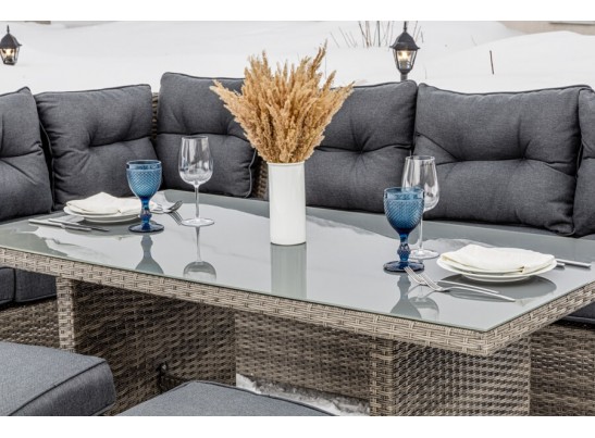 Угловой комплект Genry из искусственного ротанга в Каменске-Уральском