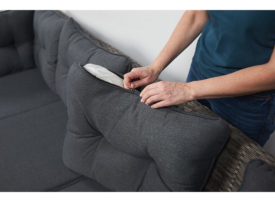 Угловой комплект Genry из искусственного ротанга в Каменске-Уральском