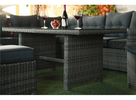 Угловой комплект Genry из искусственного ротанга в Каменске-Уральском