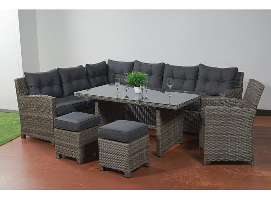 Угловой комплект Genry из искусственного ротанга в Каменске-Уральском