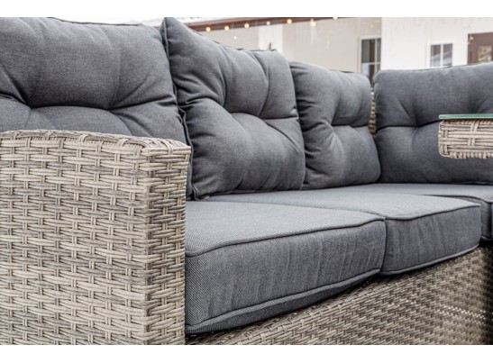 Угловой комплект Genry из искусственного ротанга в Каменске-Уральском