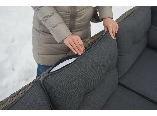 Угловой комплект Genry из искусственного ротанга в Каменске-Уральском