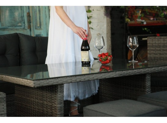 Угловой комплект Genry из искусственного ротанга в Каменске-Уральском