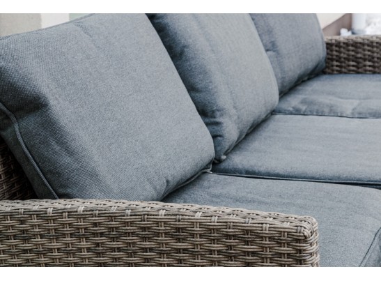 Комплект мебели ZOYA из искусственного ротанга (серый) в Каменске-Уральском