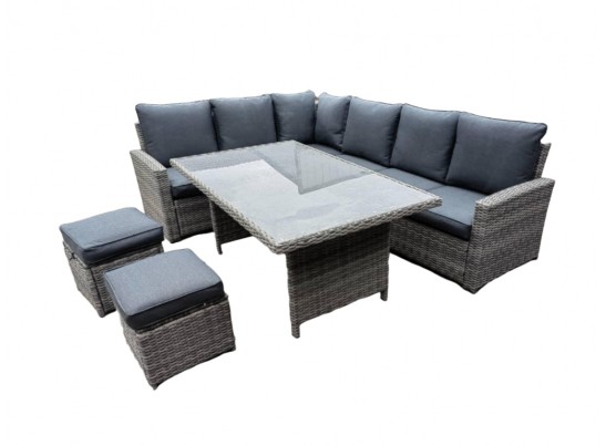 ZORRO серый комплект мебели из искусственного ротанга в Каменске-Уральском