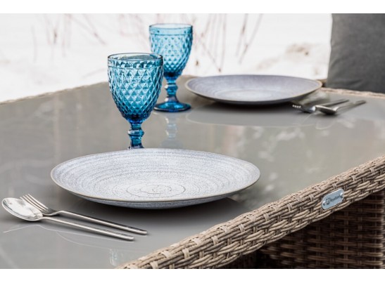 ZORRO серый комплект мебели из искусственного ротанга в Каменске-Уральском