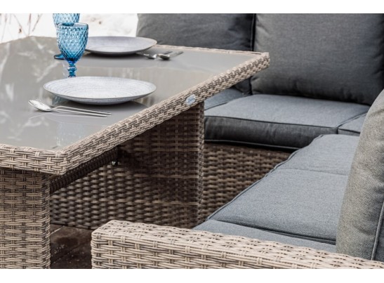 ZORRO серый комплект мебели из искусственного ротанга в Каменске-Уральском