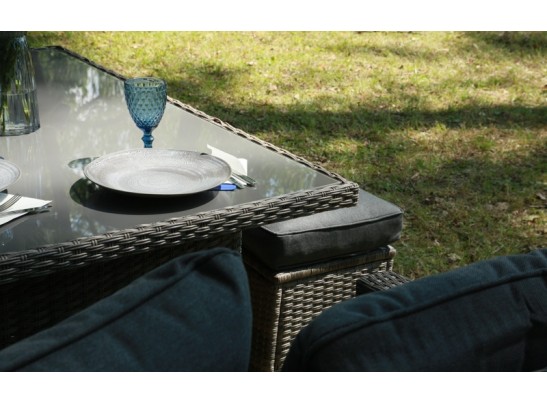 ZORRO серый комплект мебели из искусственного ротанга в Каменске-Уральском