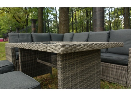 ZORRO серый комплект мебели из искусственного ротанга в Каменске-Уральском